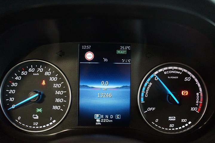 Sort Mercedes eCitan fra 2025
