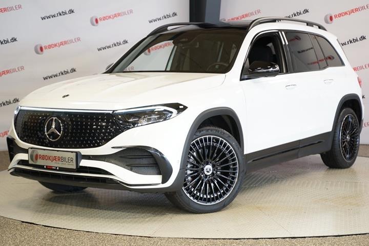 Hvid Mercedes EQB250+ fra 2025