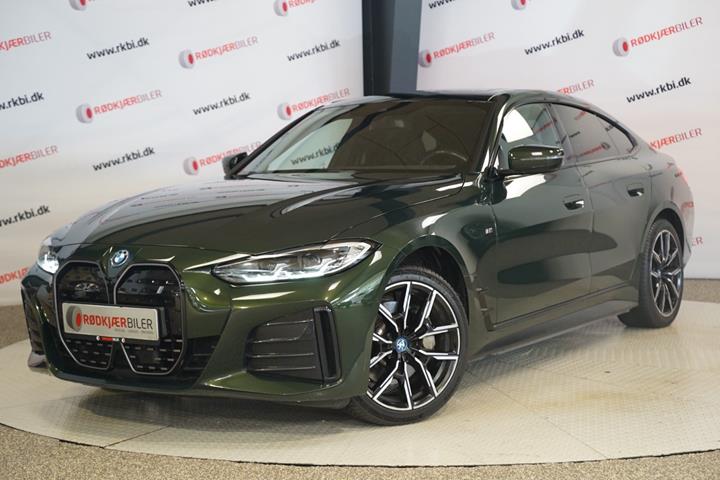 Grøn BMW i4 fra 2023