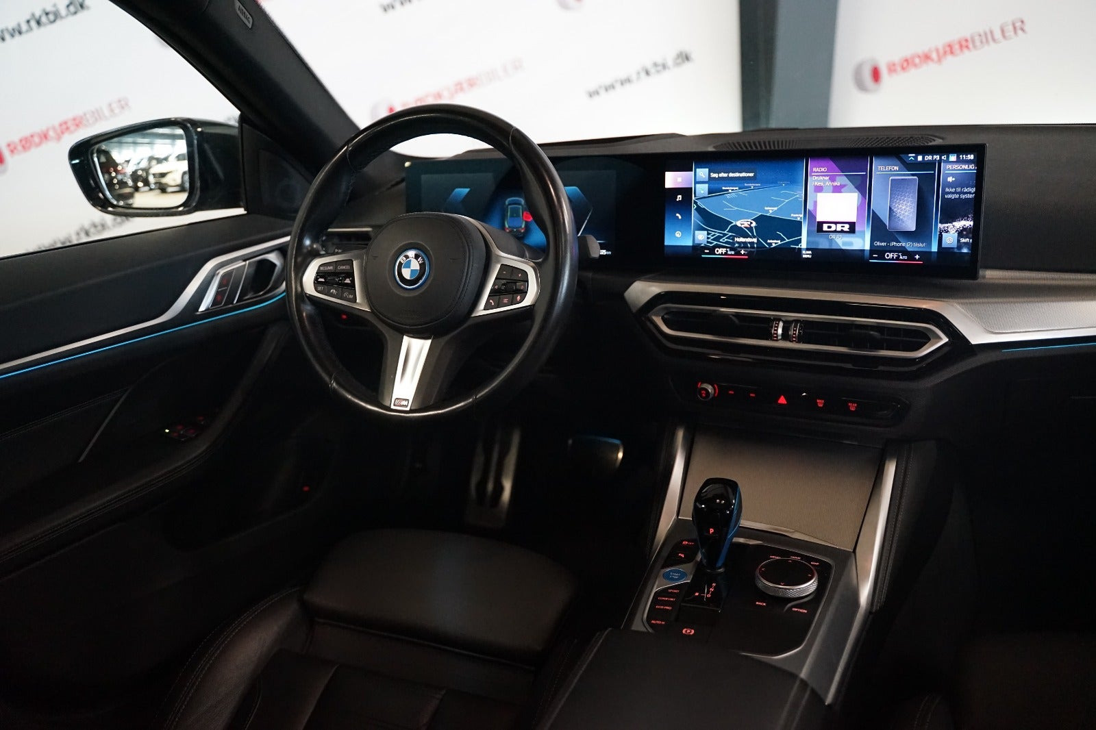 Grøn BMW i4 fra 2023