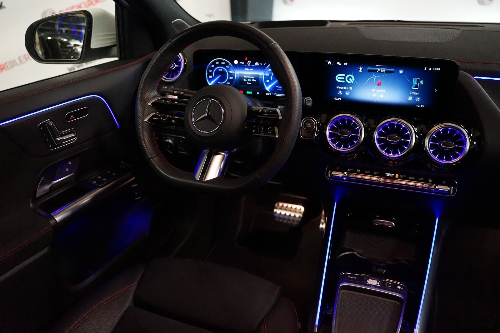 Hvid Mercedes EQA250+ fra 2025