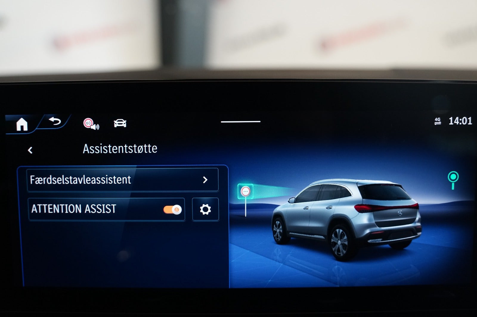 Sort Mercedes EQA250+ fra 2025