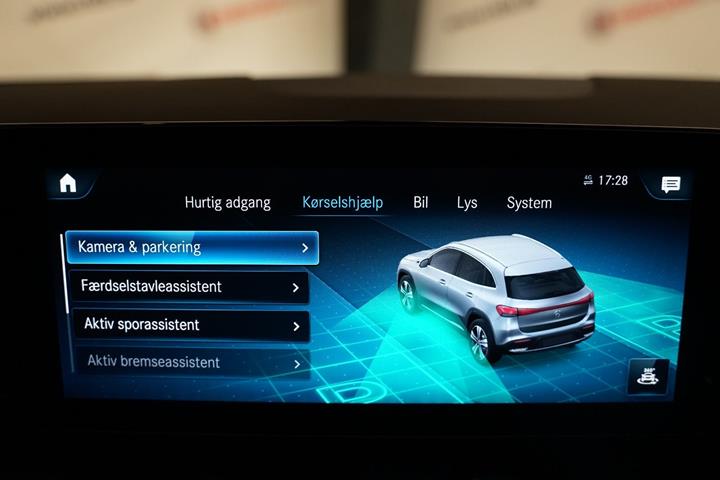 Sort Mercedes EQA250 fra 2024