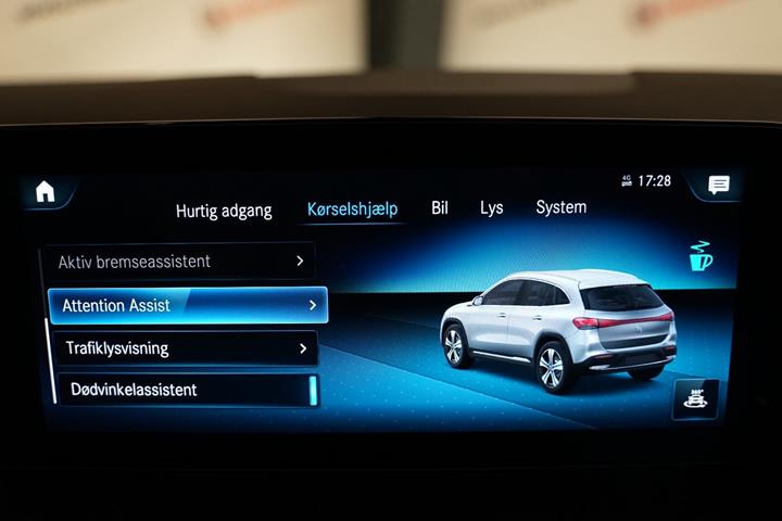 Sort Mercedes EQA250 fra 2024