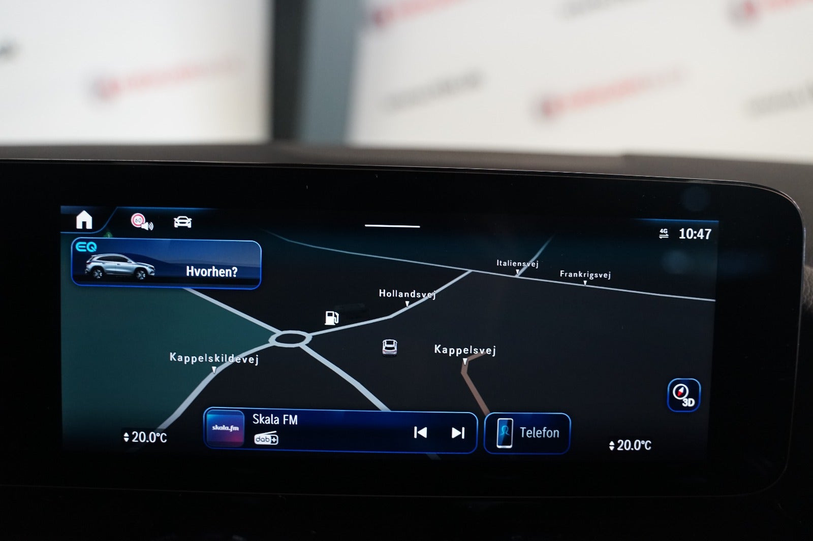 Grå Mercedes EQA250+ fra 2025