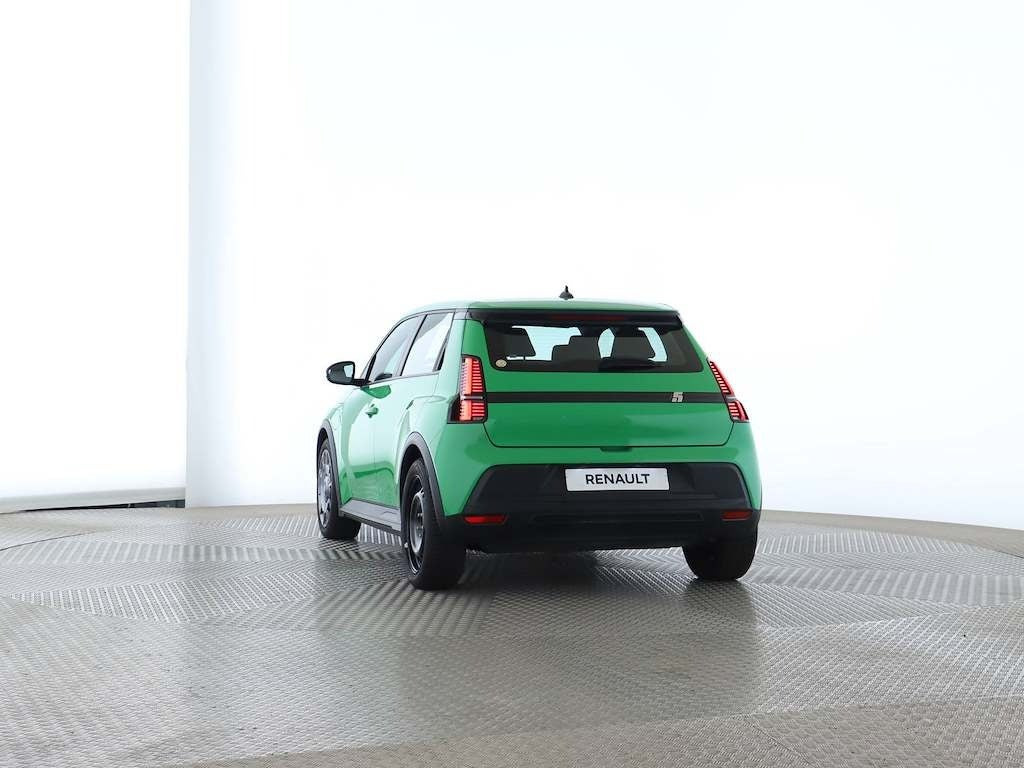 Grøn Renault 5 E-Tech fra 2025