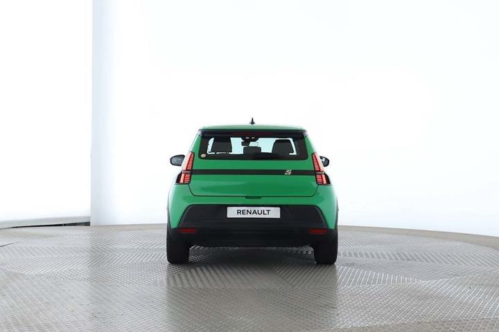 Grøn Renault 5 E-Tech fra 2025