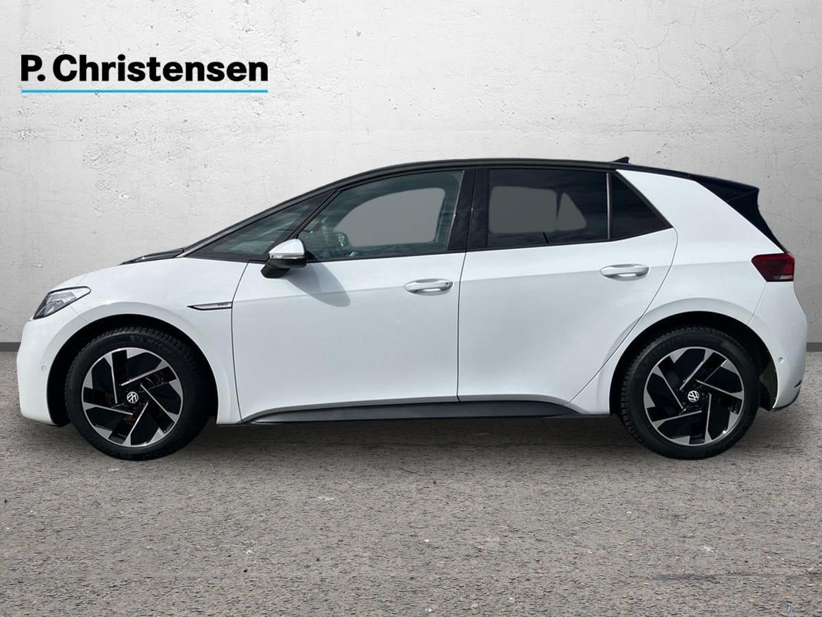 Hvid VW ID.3 fra 2023