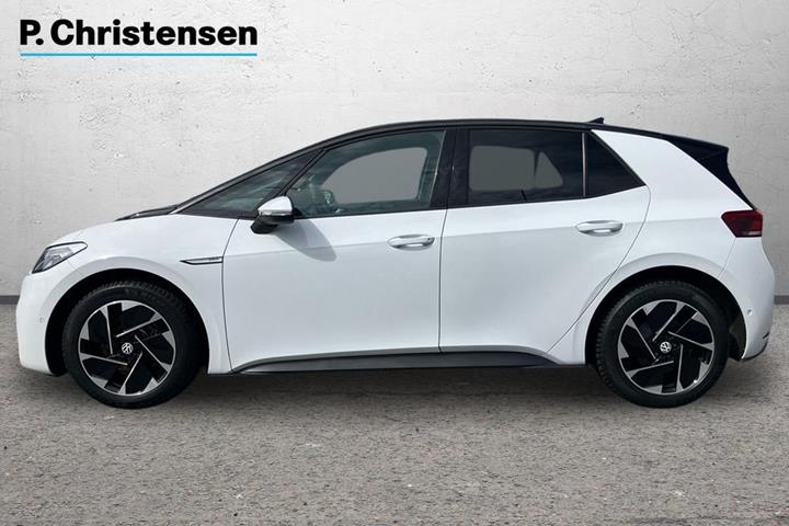 Hvid VW ID.3 fra 2023