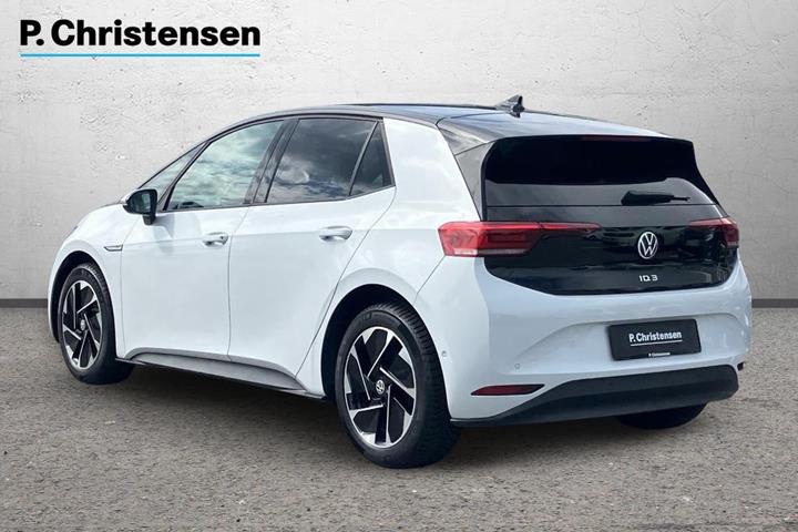 Hvid VW ID.3 fra 2023