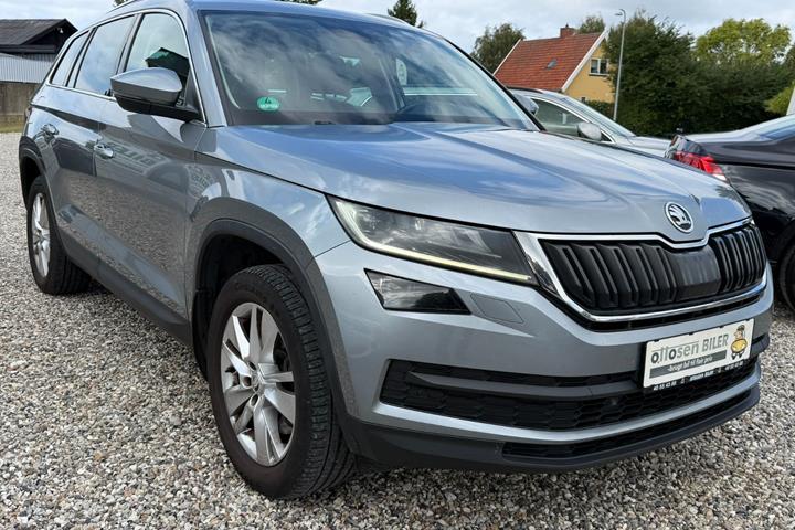 Grå Skoda Kodiaq fra 2017