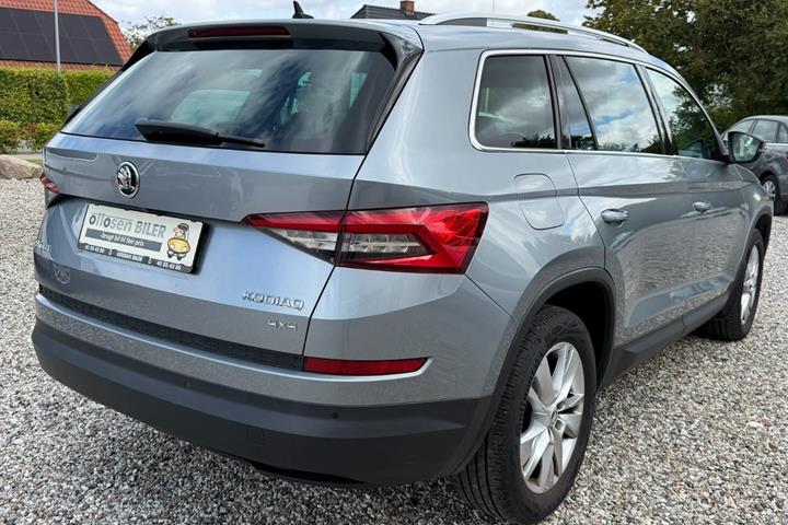 Grå Skoda Kodiaq fra 2017