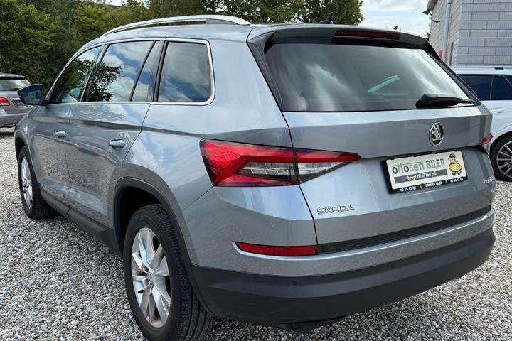 Grå Skoda Kodiaq fra 2017