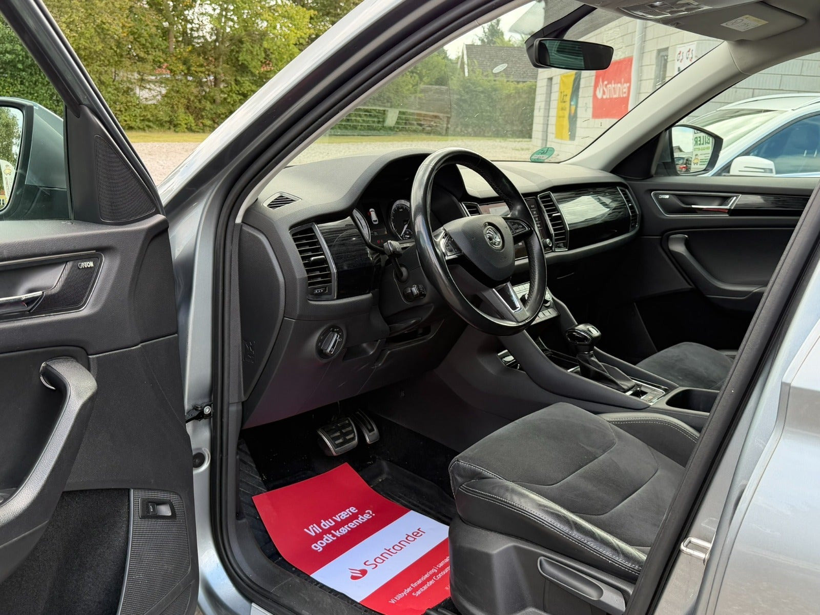 Grå Skoda Kodiaq fra 2017