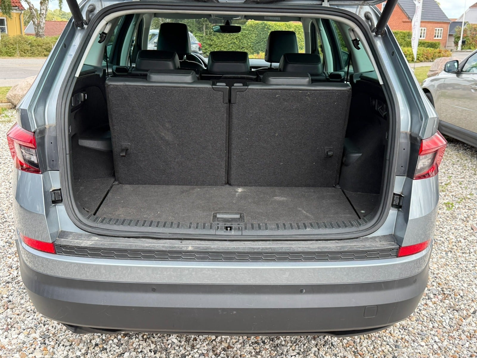 Grå Skoda Kodiaq fra 2017