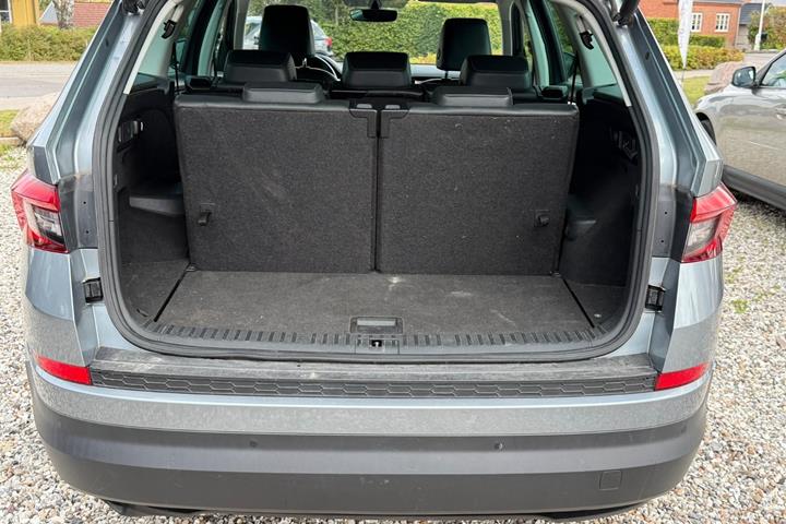 Grå Skoda Kodiaq fra 2017