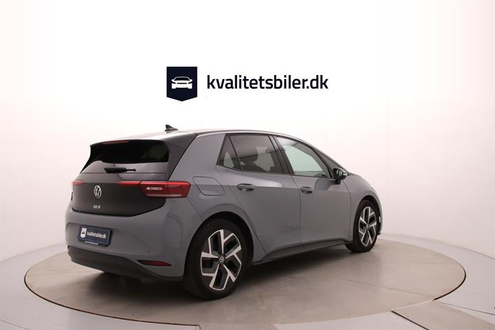Grå VW ID.3 fra 2023