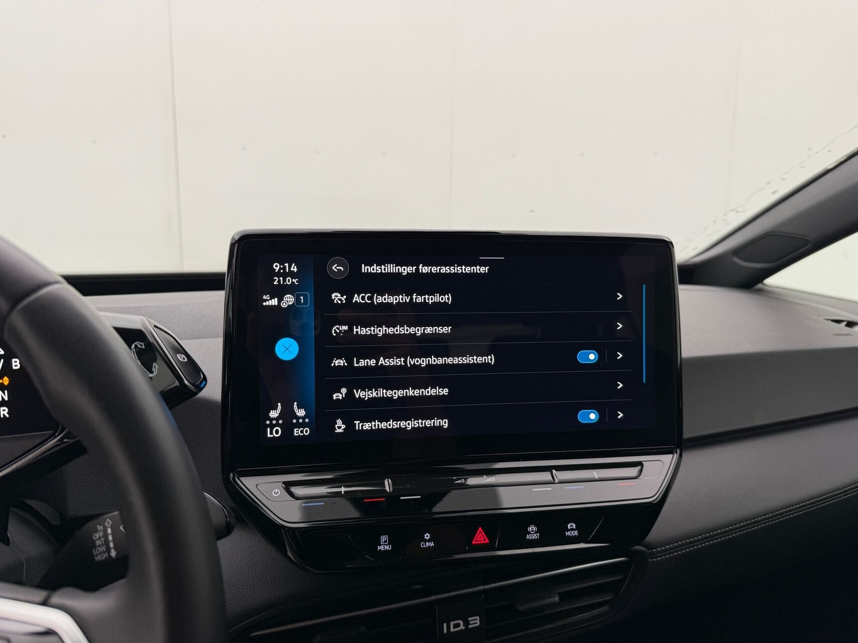 Grå VW ID.3 fra 2023