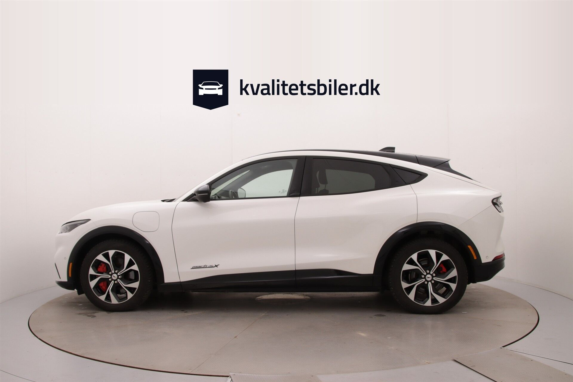 Hvid Ford Mustang Mach-E fra 2022
