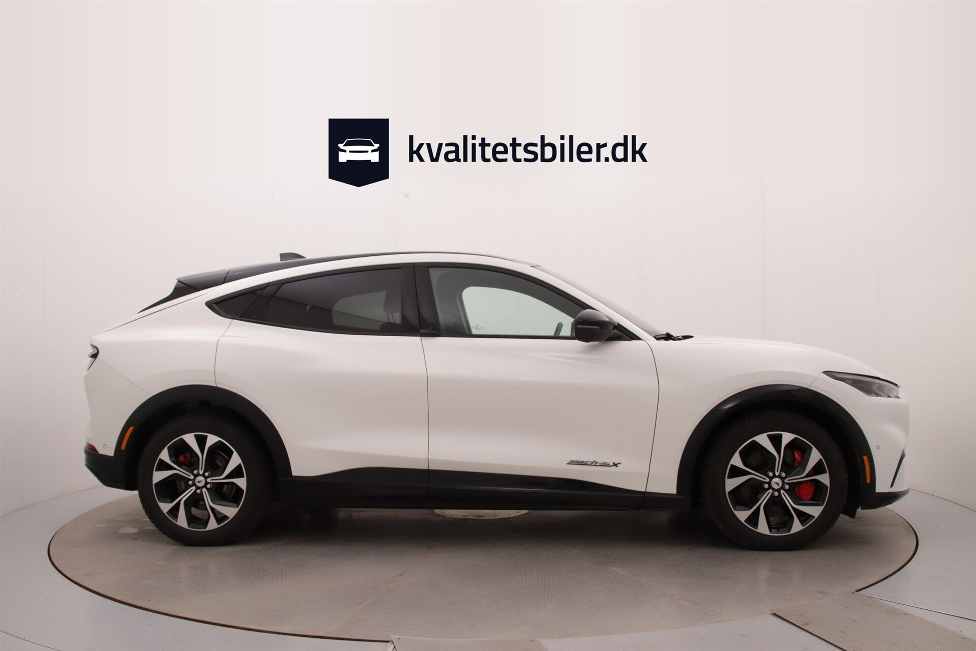 Hvid Ford Mustang Mach-E fra 2022