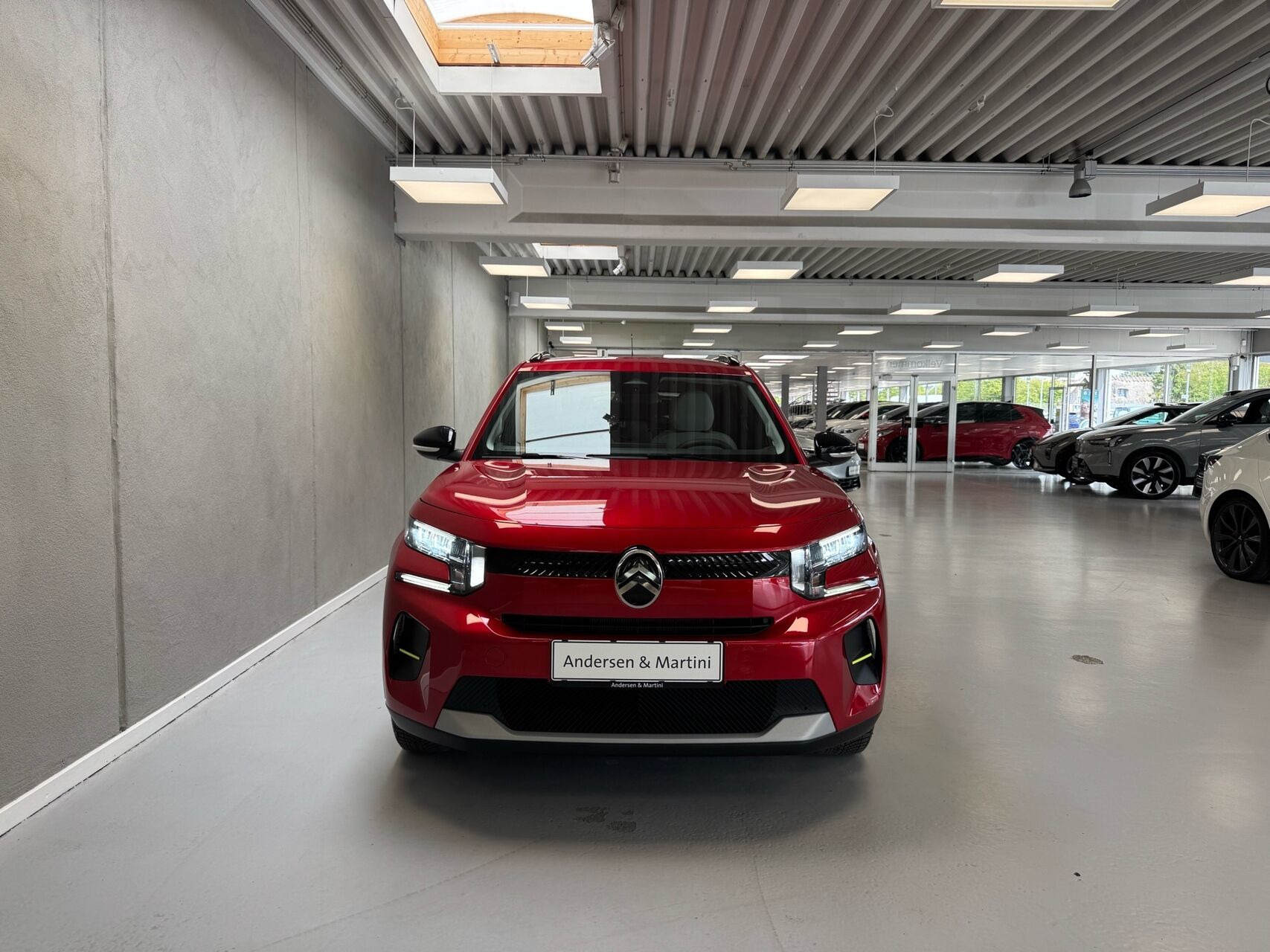 Rød Citroën ë-C3 fra 2025