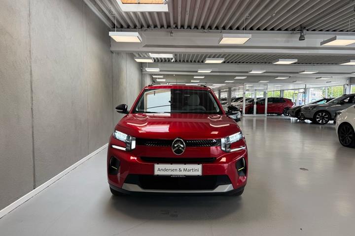 Rød Citroën ë-C3 fra 2025