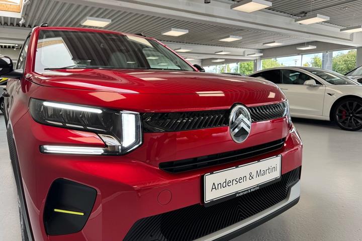 Rød Citroën ë-C3 fra 2025