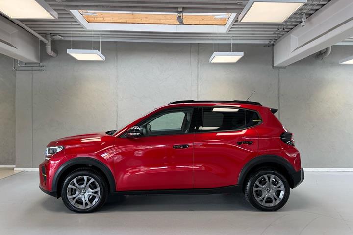 Rød Citroën ë-C3 fra 2025
