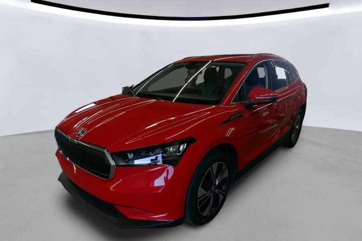 Rød Skoda Enyaq fra 2024