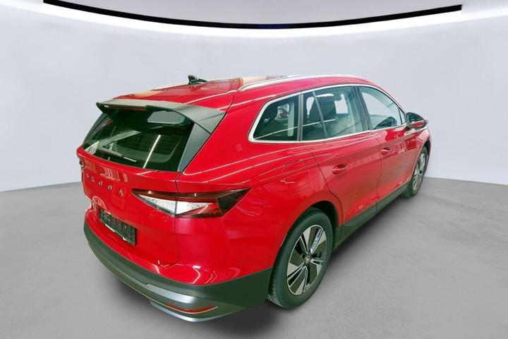 Rød Skoda Enyaq fra 2024