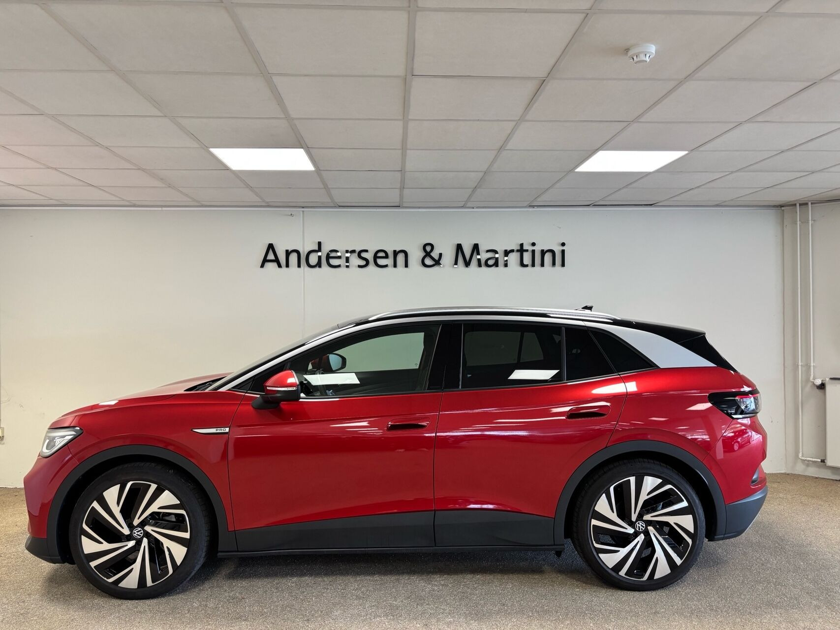 Rød VW ID.4 fra 2024