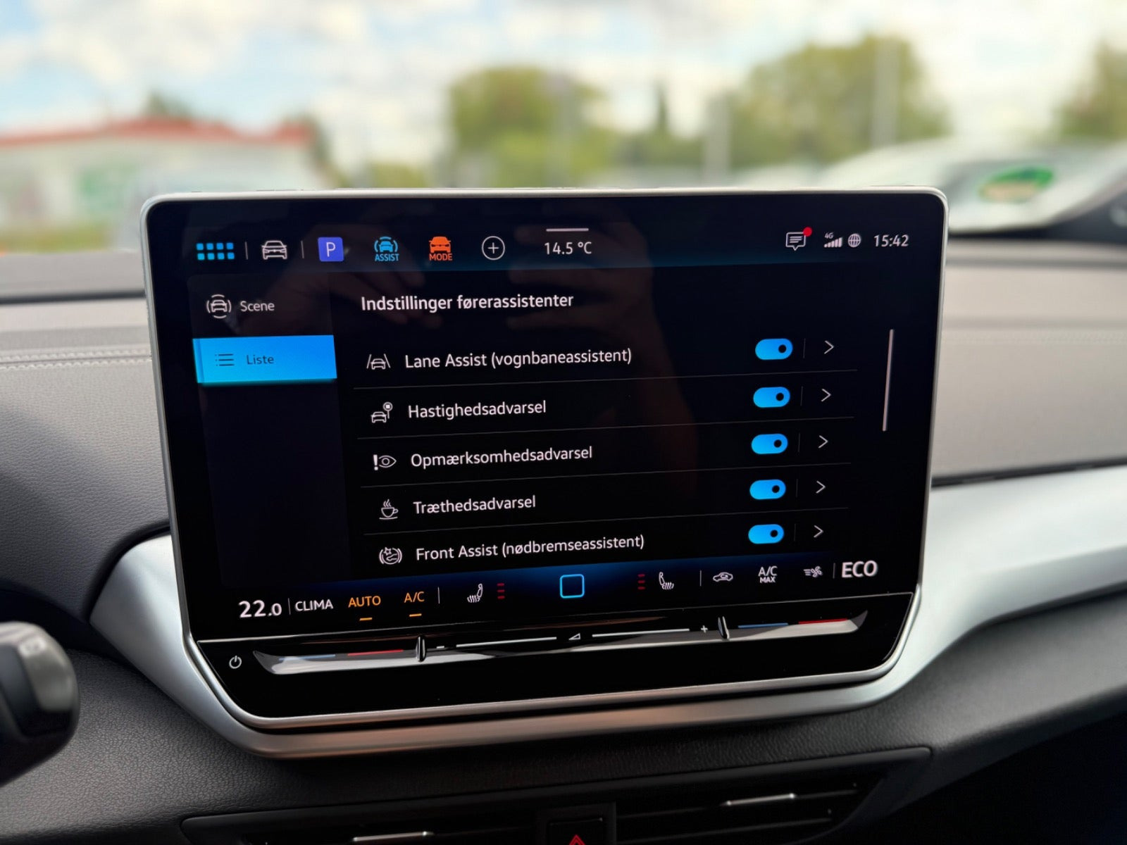 Blå VW ID.4 fra 2026