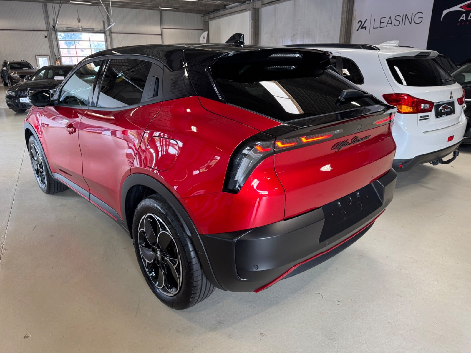 Rød Alfa Romeo Junior fra 2025