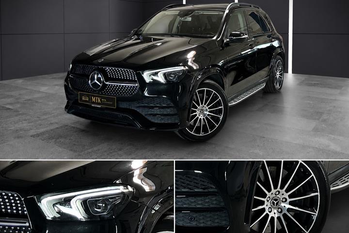 Sort Mercedes GLE350 de fra 2020
