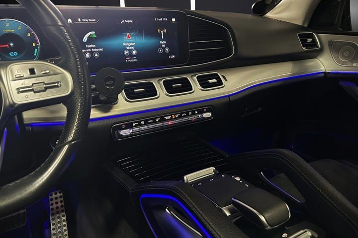 Sort Mercedes GLE350 de fra 2020