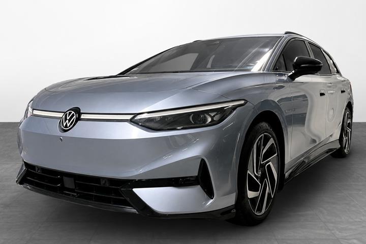 Blå VW ID.7 fra 2025
