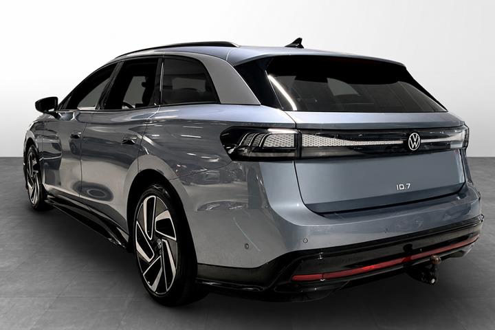Blå VW ID.7 fra 2025
