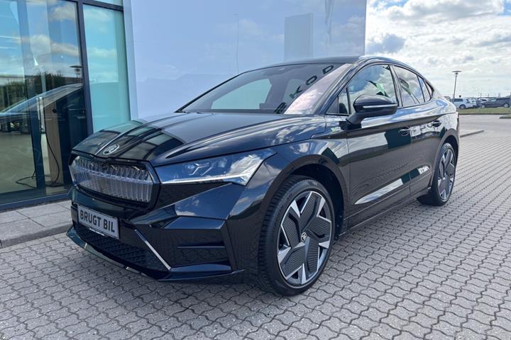 Sort Skoda Enyaq fra 2024