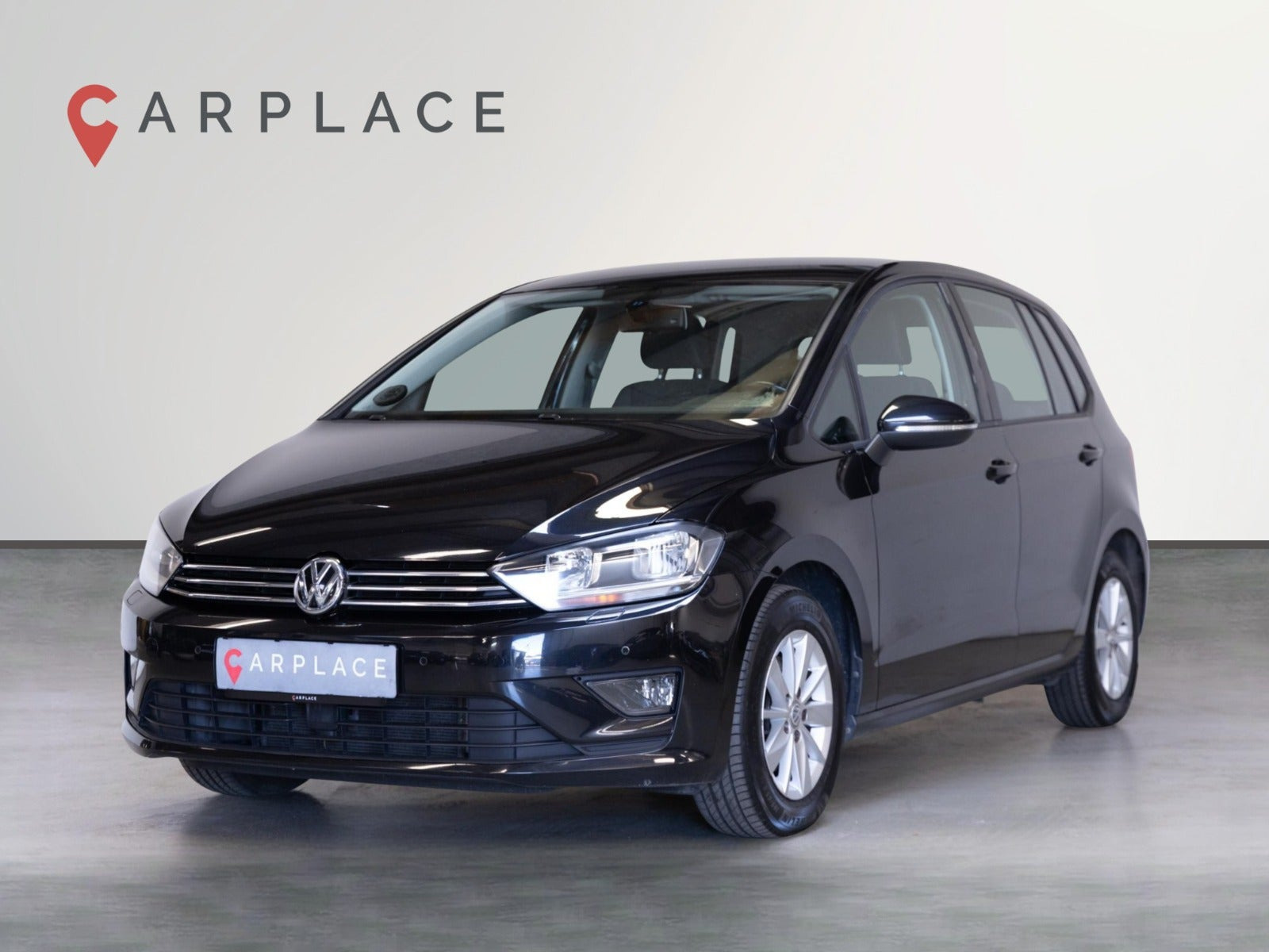 Sort VW Golf Sportsvan fra 2014