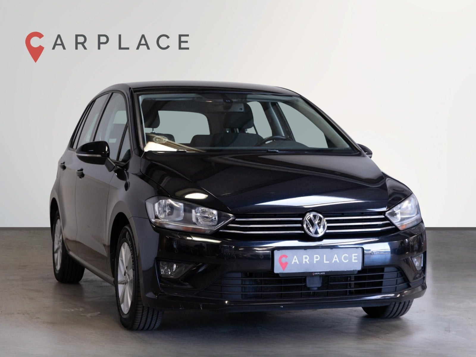Sort VW Golf Sportsvan fra 2014