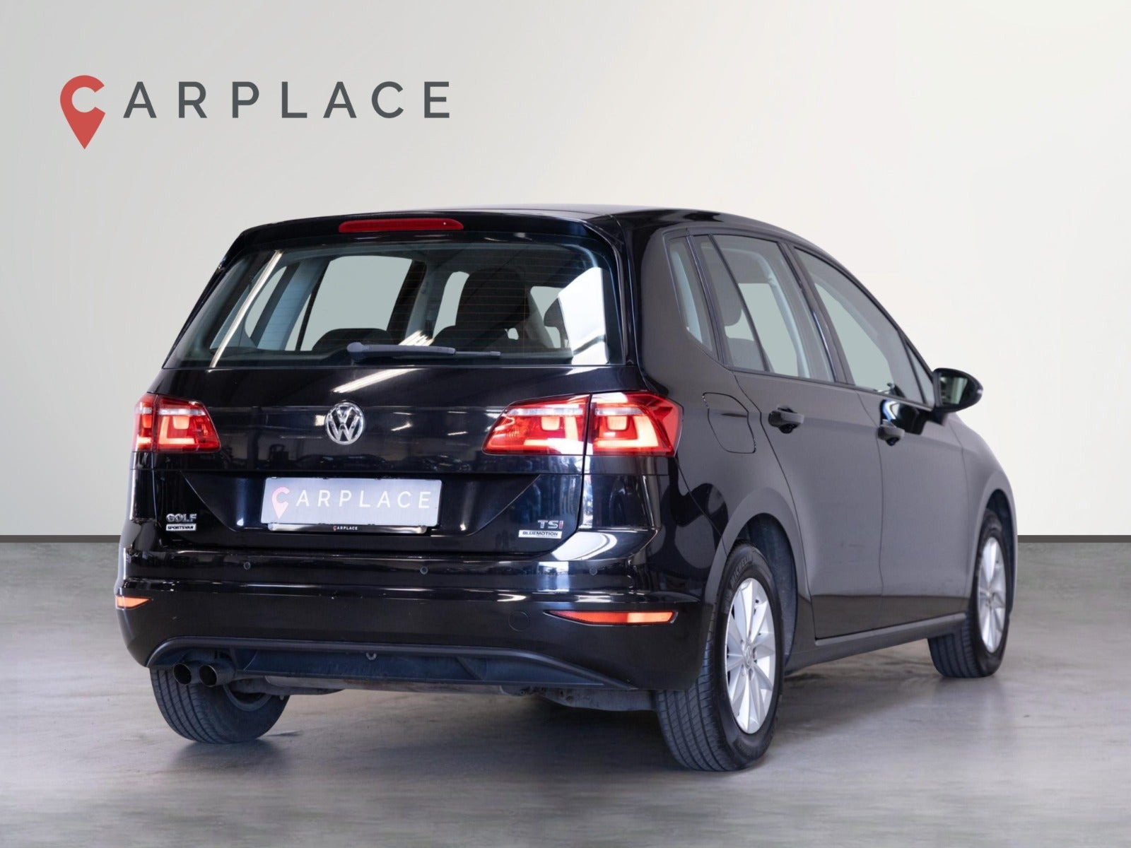 Sort VW Golf Sportsvan fra 2014