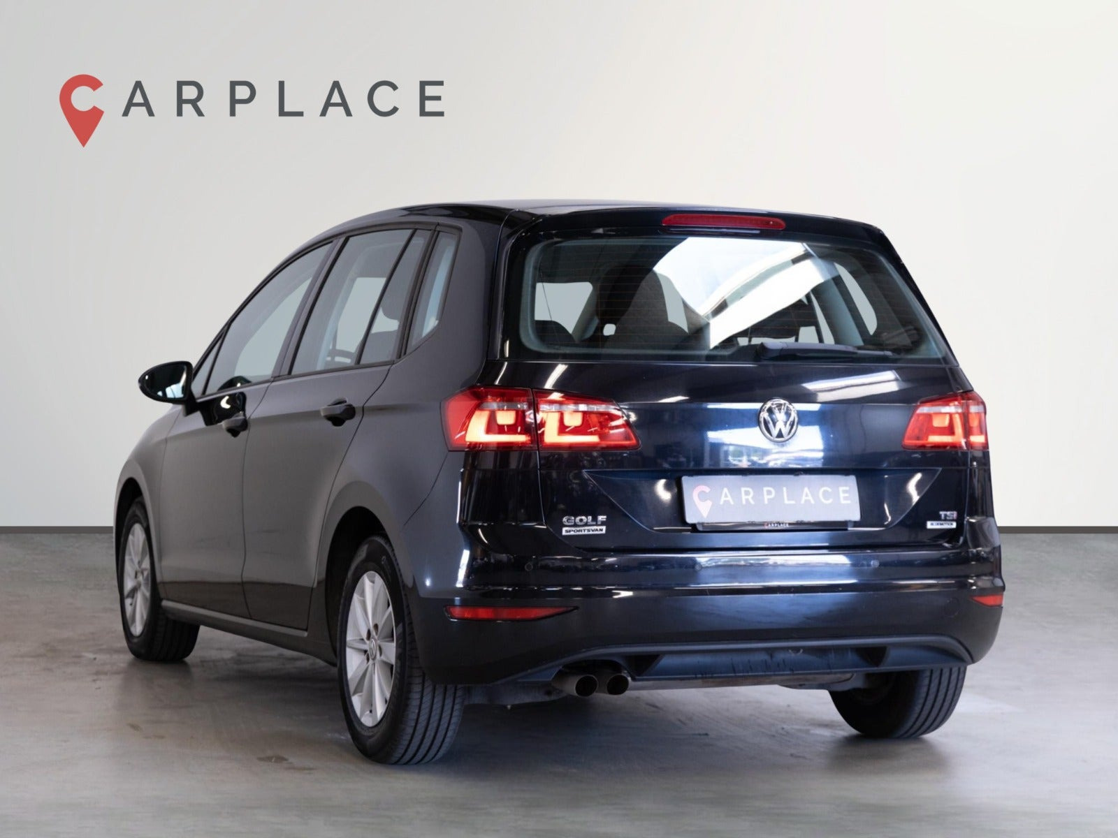 Sort VW Golf Sportsvan fra 2014