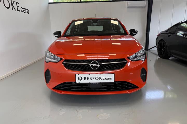 Orange Opel Corsa-e fra 2020