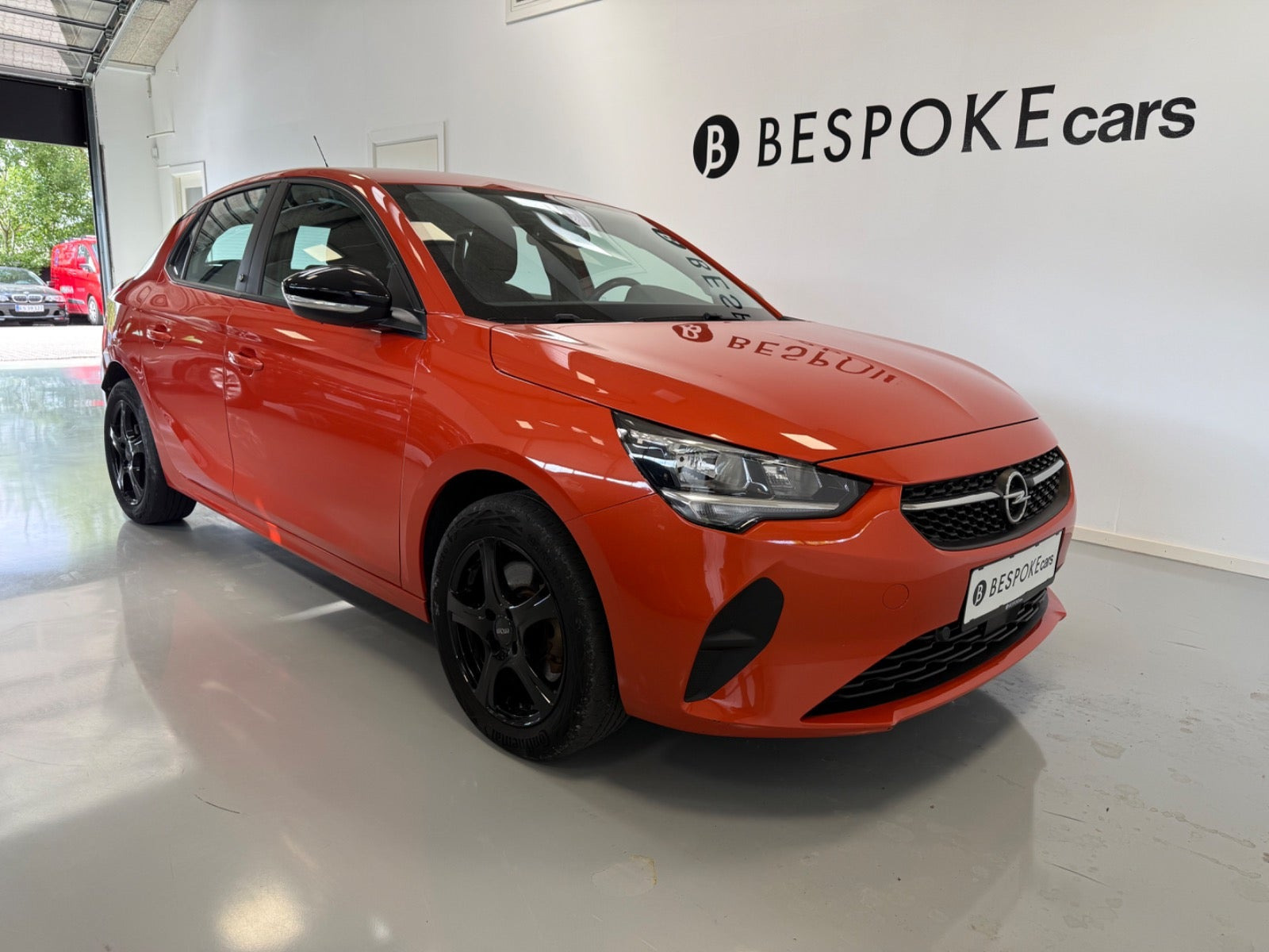 Orange Opel Corsa-e fra 2020