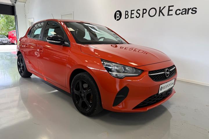 Orange Opel Corsa-e fra 2020