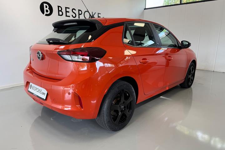 Orange Opel Corsa-e fra 2020
