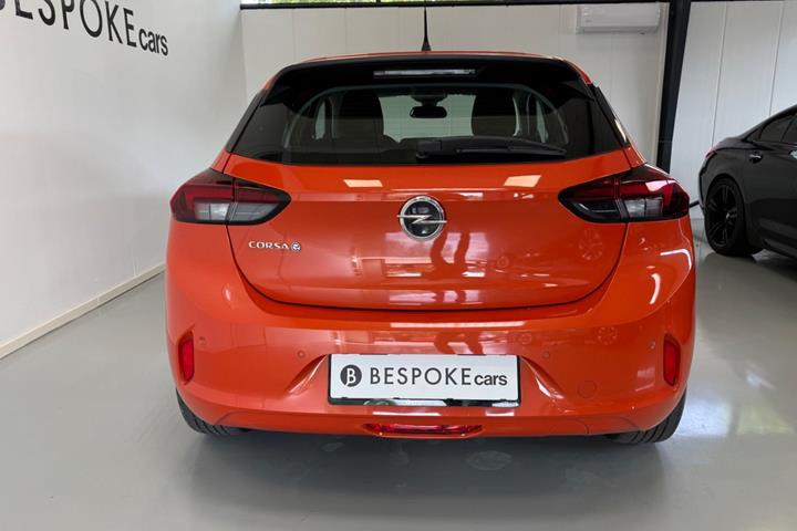 Orange Opel Corsa-e fra 2020