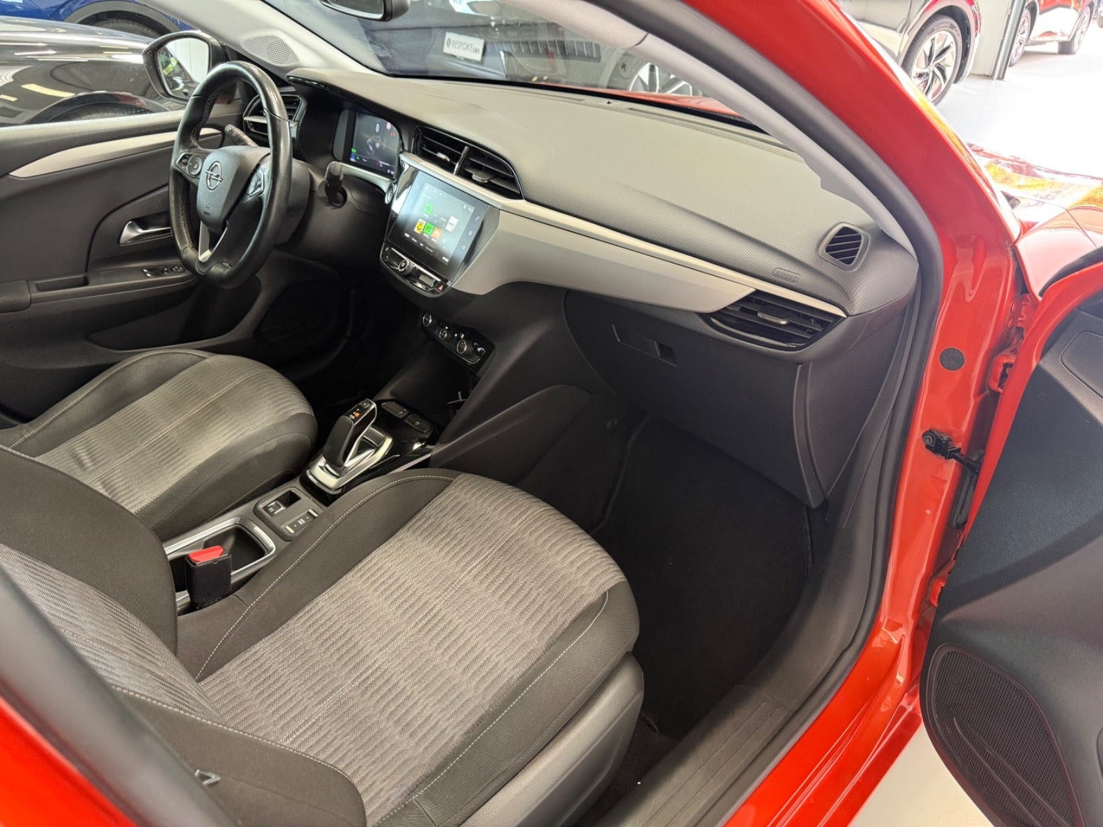Orange Opel Corsa-e fra 2020