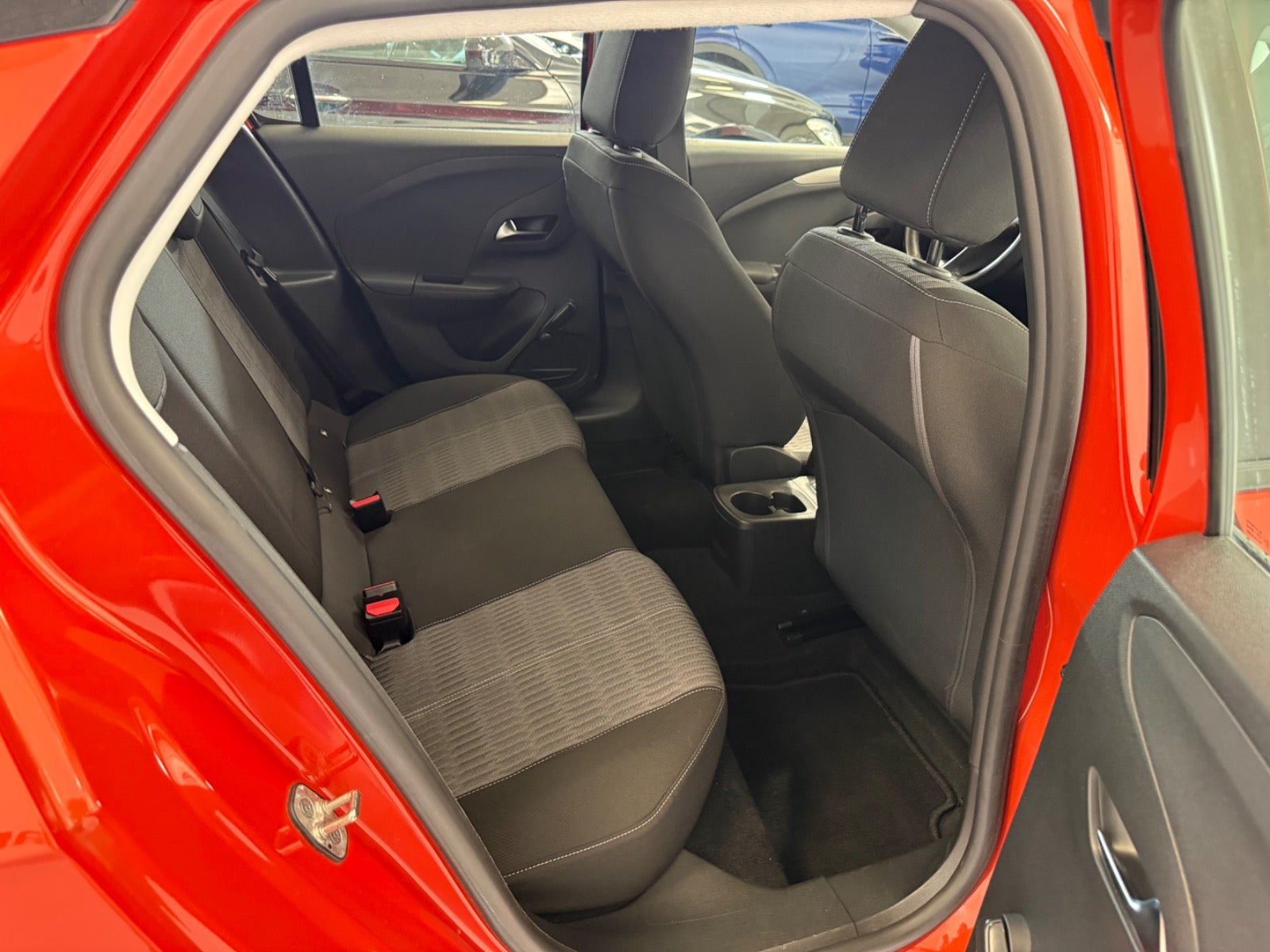 Orange Opel Corsa-e fra 2020