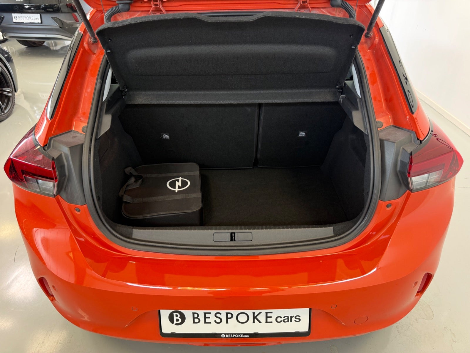 Orange Opel Corsa-e fra 2020